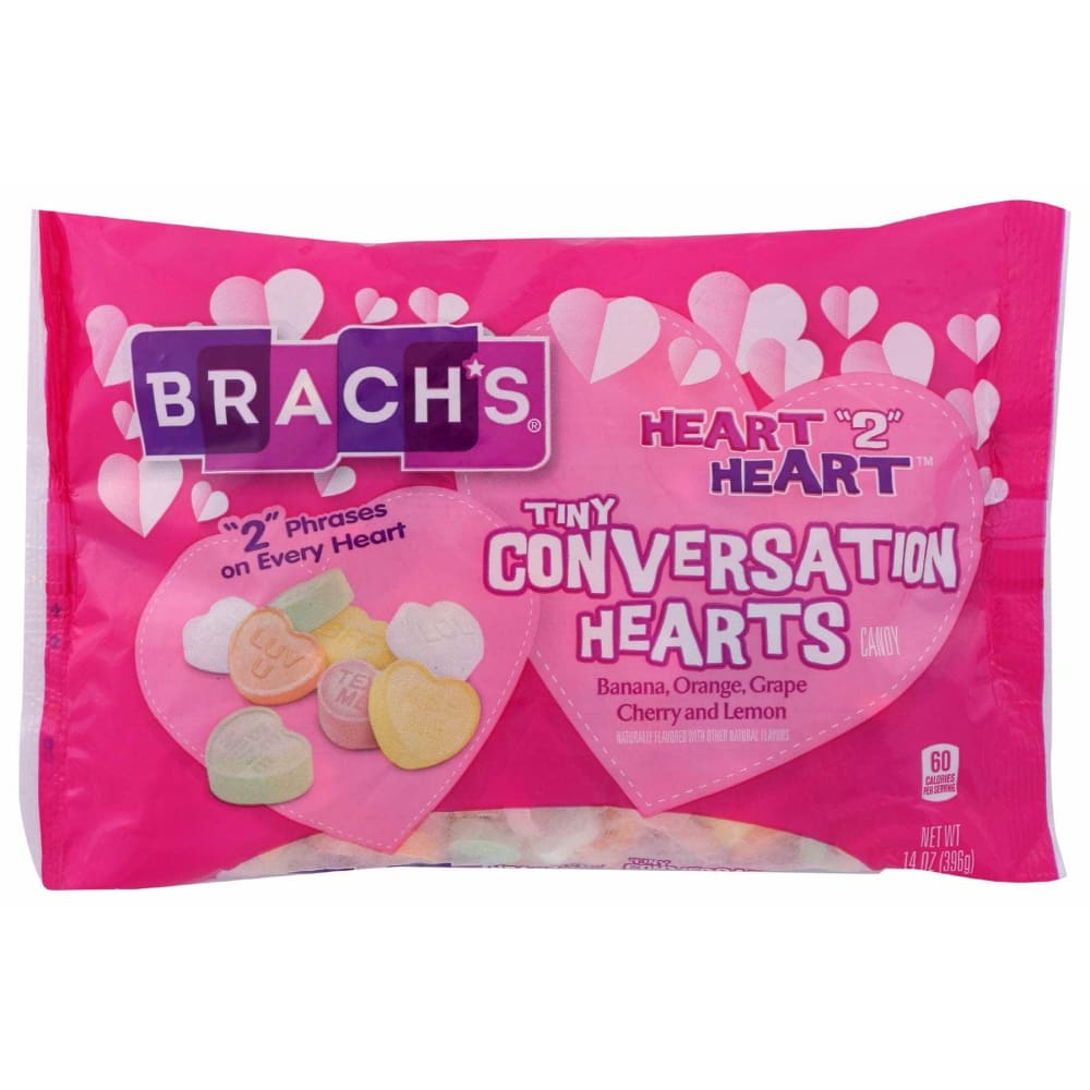 BRACHS Grocery > Chocolate, Desserts and Sweets > Candy BRACHS: Tiny Conversation Hearts Candy, 14 oz