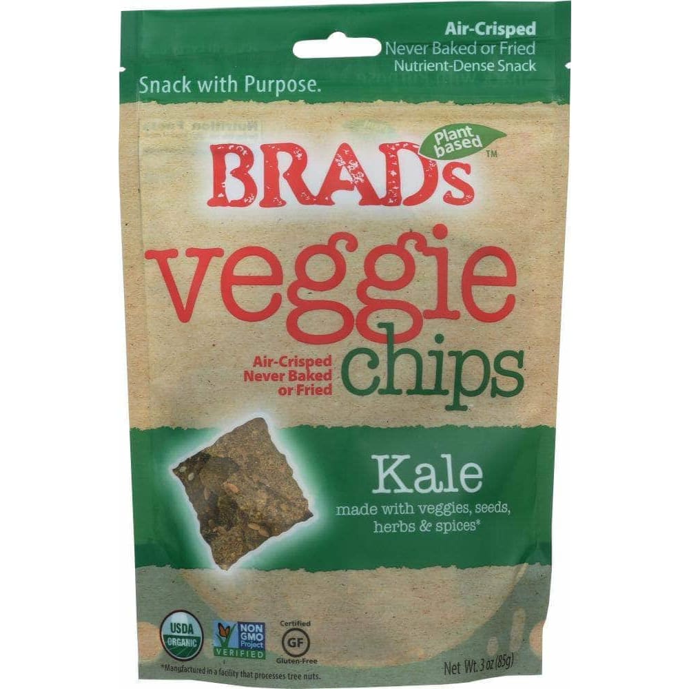 Brads Plant Based Brad's Raw Foods Vegan Chips Kale, 3 oz