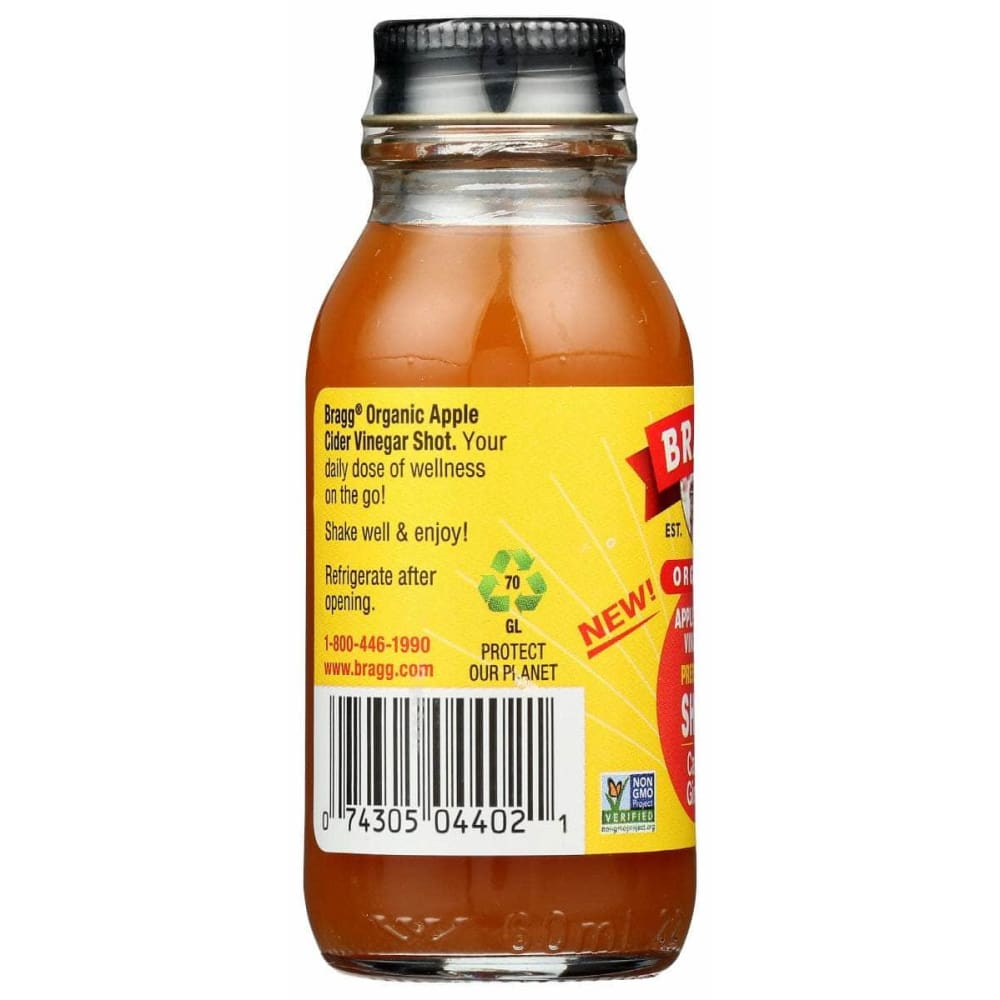 BRAGG Grocery > Cooking & Baking > Vinegars BRAGG: Appl Cidr Vin Carrot Gngr, 2 oz