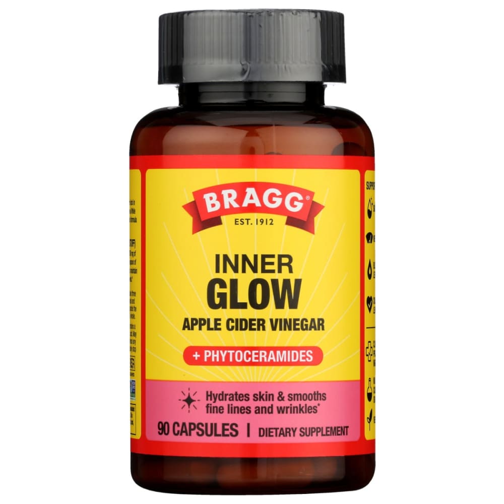 BRAGG: Inner Glow Acv Supplement 90 cp - Vitamins & Supplements > Food Supplements - BRAGG