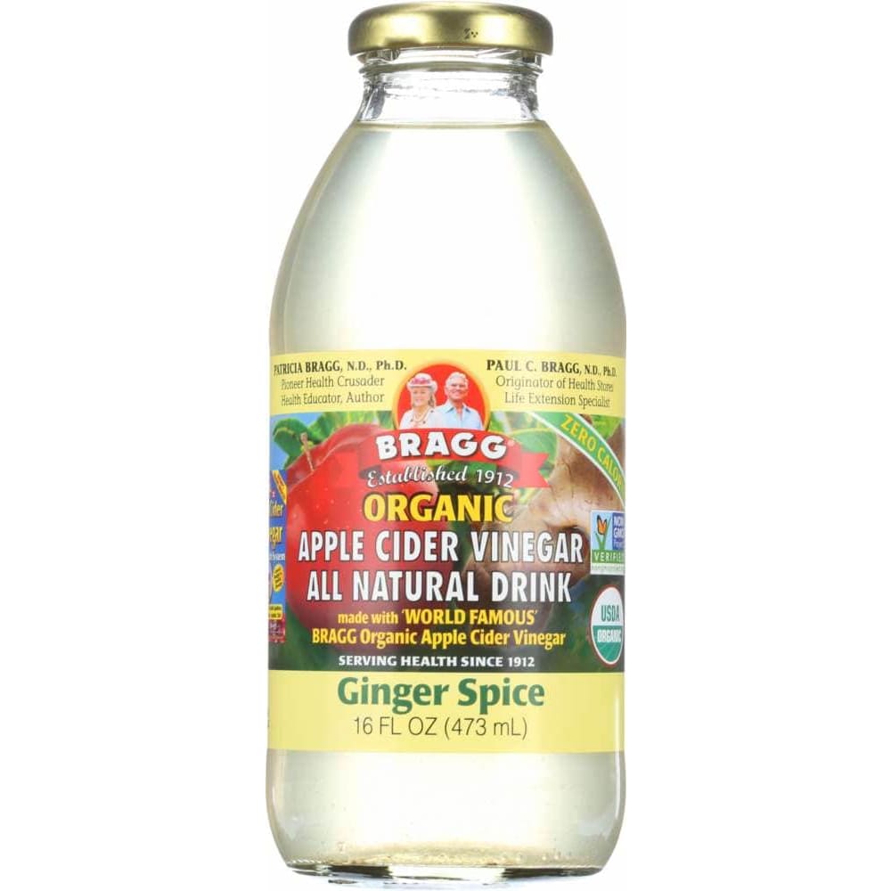 Bragg Bragg Organic Apple Cider Vinegar All Natural Drink Ginger Spice, 16 oz