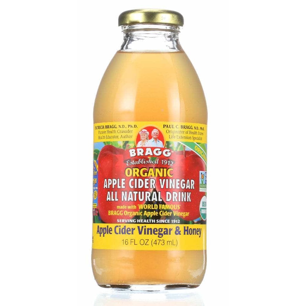 Bragg Bragg Organic Apple Cider Vinegar and Honey All Natural Drink , 16 oz