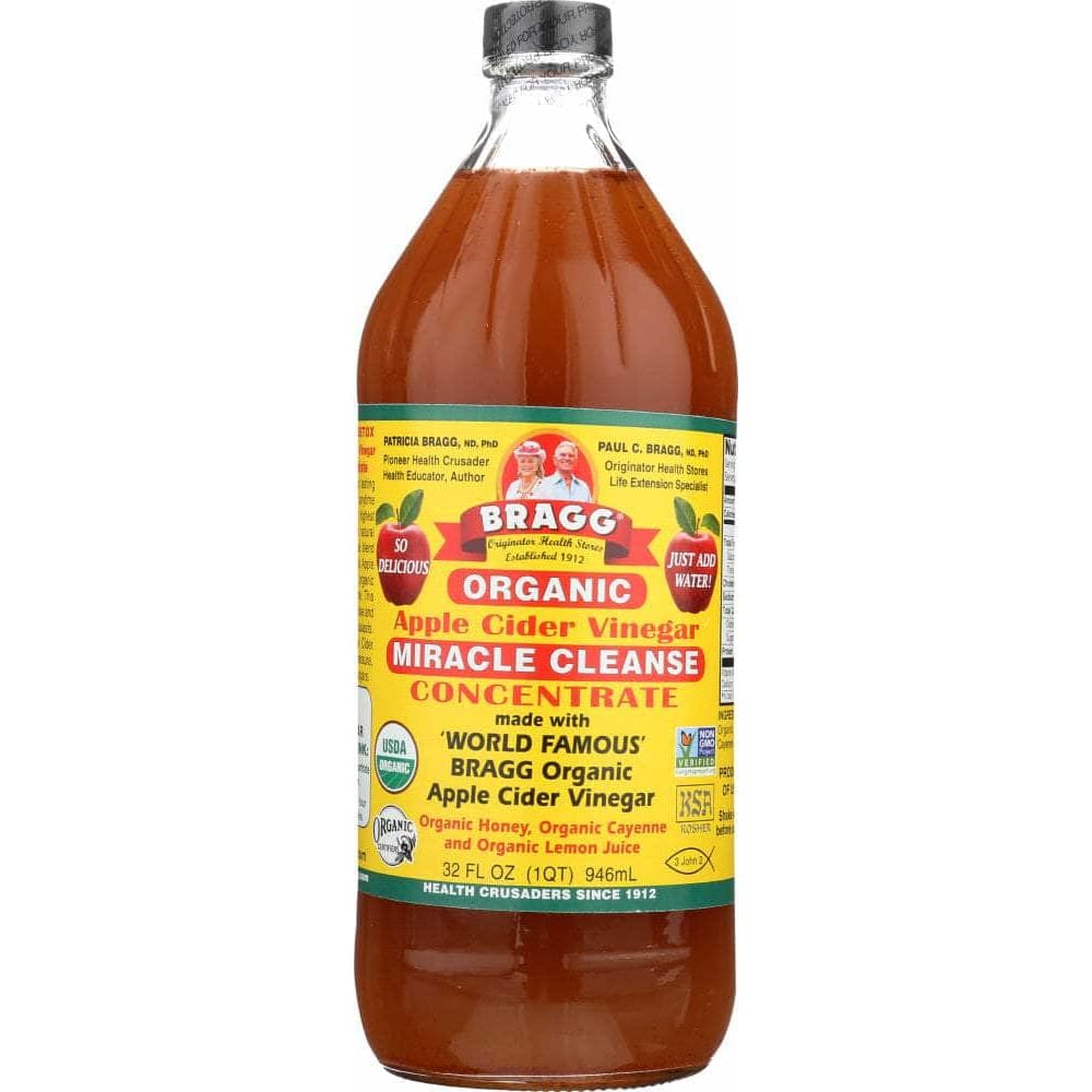 Bragg Bragg Organic Apple Cider Vinegar Miracle Cleanse Concentrate, 32 oz