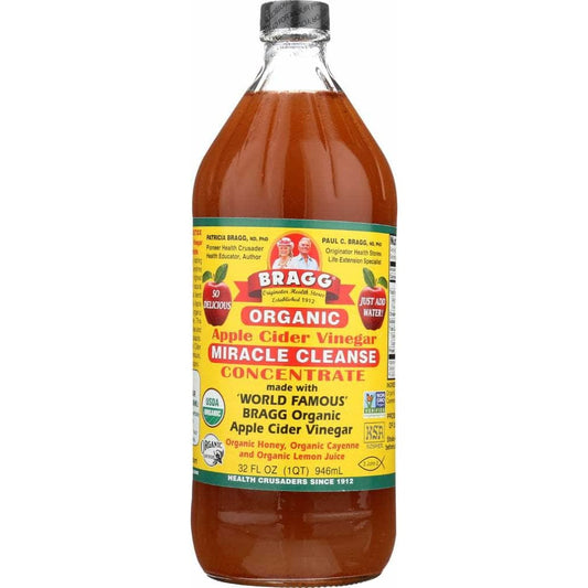 Bragg Bragg Organic Apple Cider Vinegar Miracle Cleanse Concentrate, 32 oz