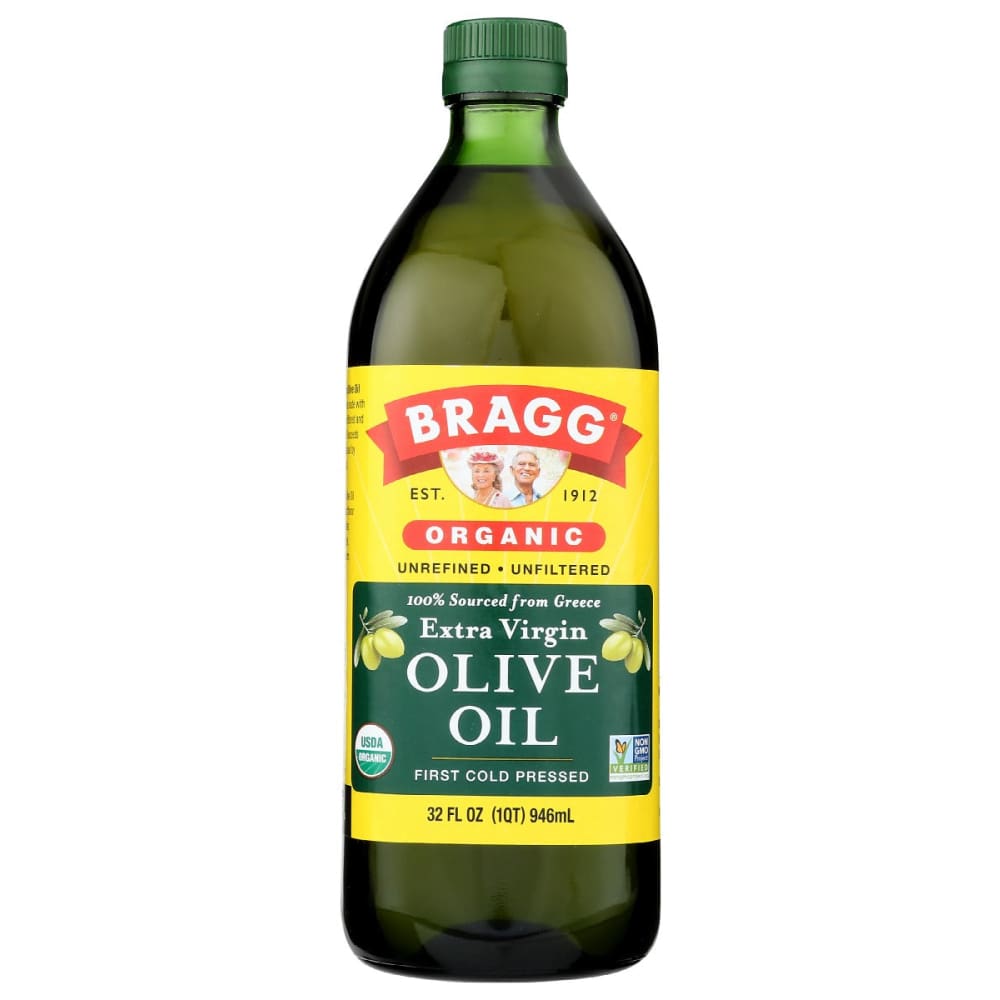 BRAGG: Organic Extra Virgin Olive Oil 32 oz - Grocery > Beverages > Coffee Tea & Hot Cocoa - BRAGG