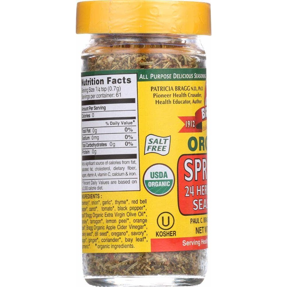 Bragg Bragg Organic Sprinkle 24 Herbs and Spices Seasoning, 1.5 oz