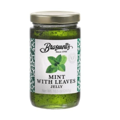 BRASWELL BRASWELL Mint Jelly With Leaves, 10.5 oz