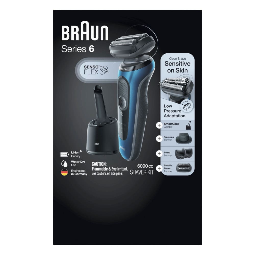 Braun Series 6 Rechargeable Electric Razor for Men - Braun