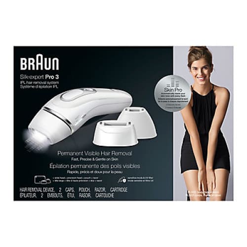 Braun Silk Expert Pro 3 IPL At-Home Hair Removal System for Men and Women - Home/Personal Care/Shave & Grooming/Razors/ - Braun