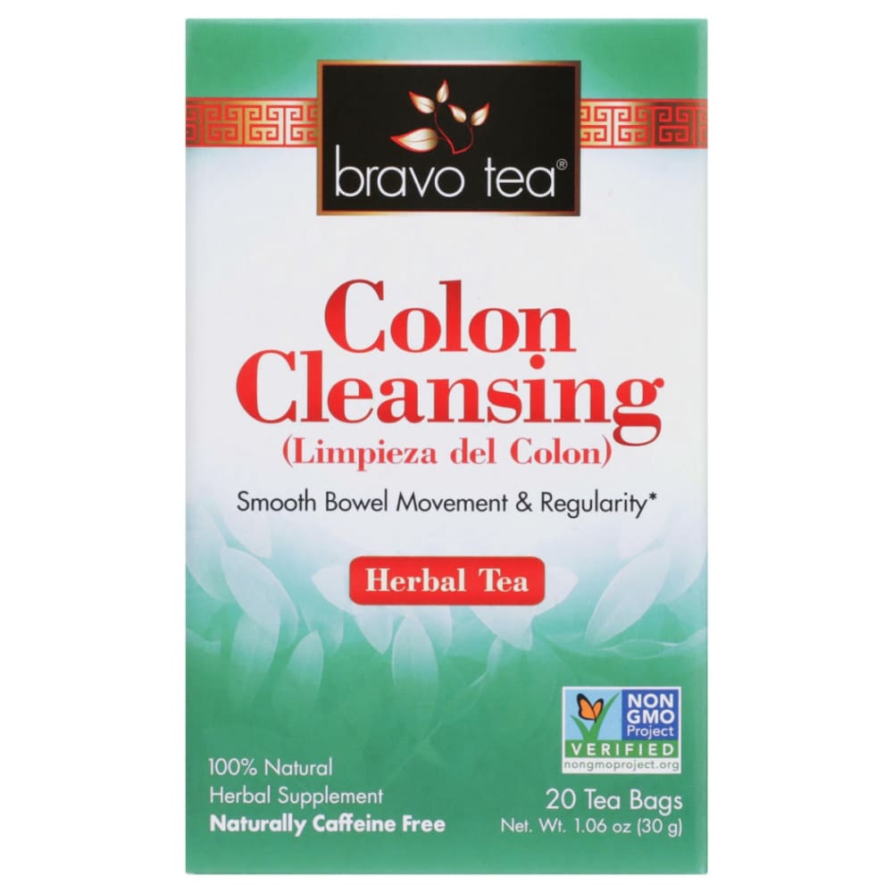 BRAVO TEAS: Tea Colon Cleansing 20 BG (Pack of 4) - Grocery > Beverages > Coffee Tea & Hot Cocoa - BRAVO TEAS
