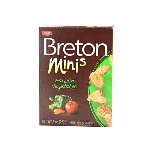 Breton Garden Vegetable Minis 8oz (Case of 12) - Snacks/Crackers - Breton
