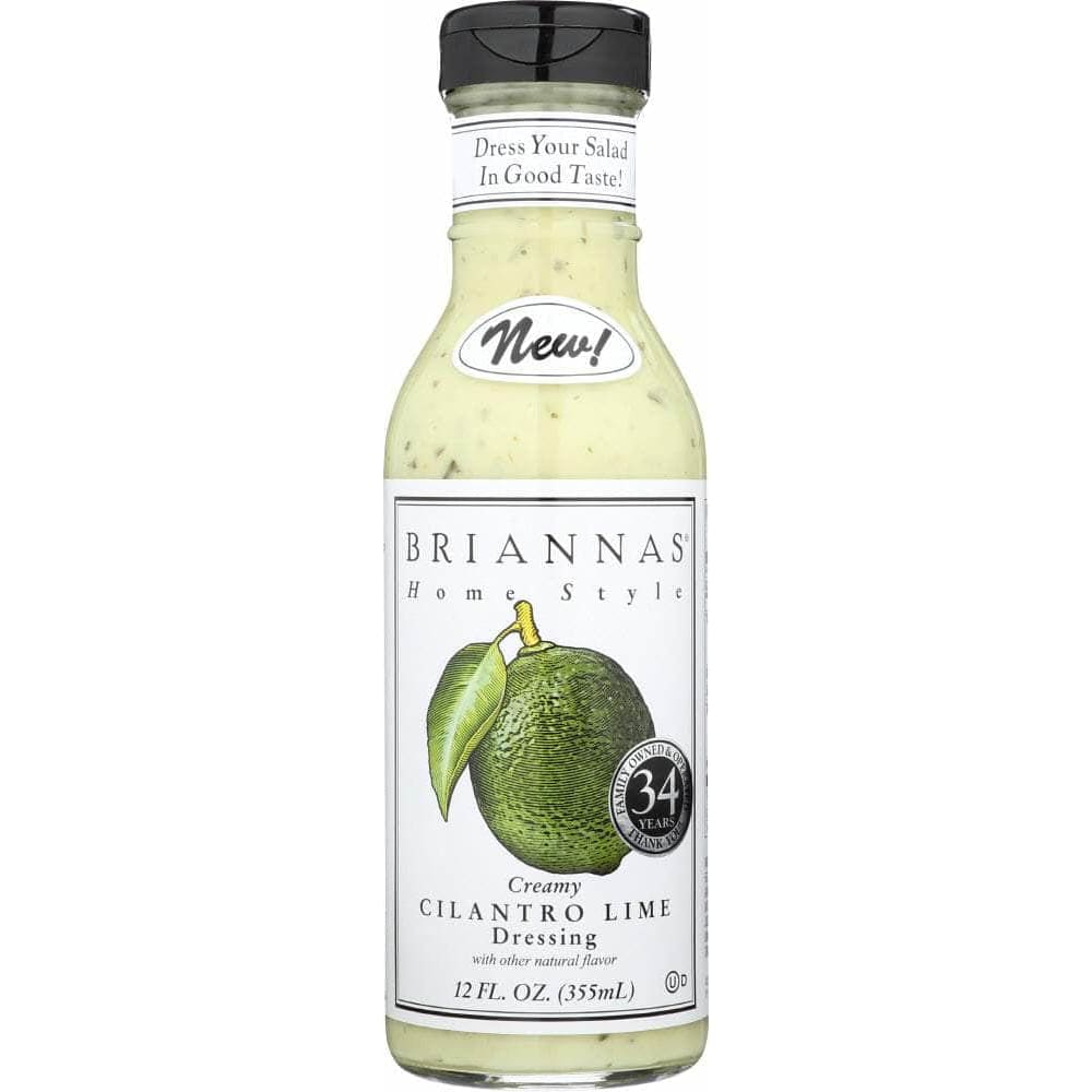 Briannas Briannas Creamy Cilantro Lime Dressing, 12 oz