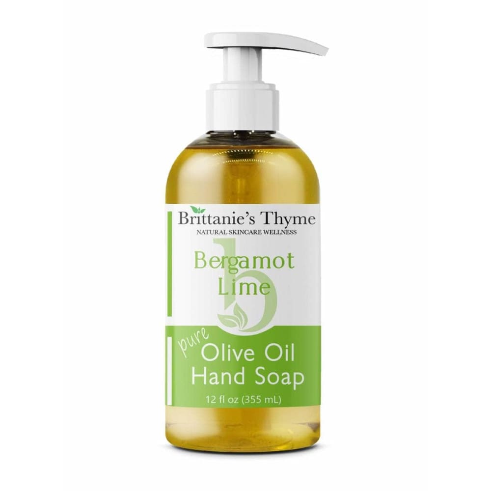 BRITTANIE'S THYME BRITTANIE'S THYME Soap Hand Bergamot Lime, 12 oz