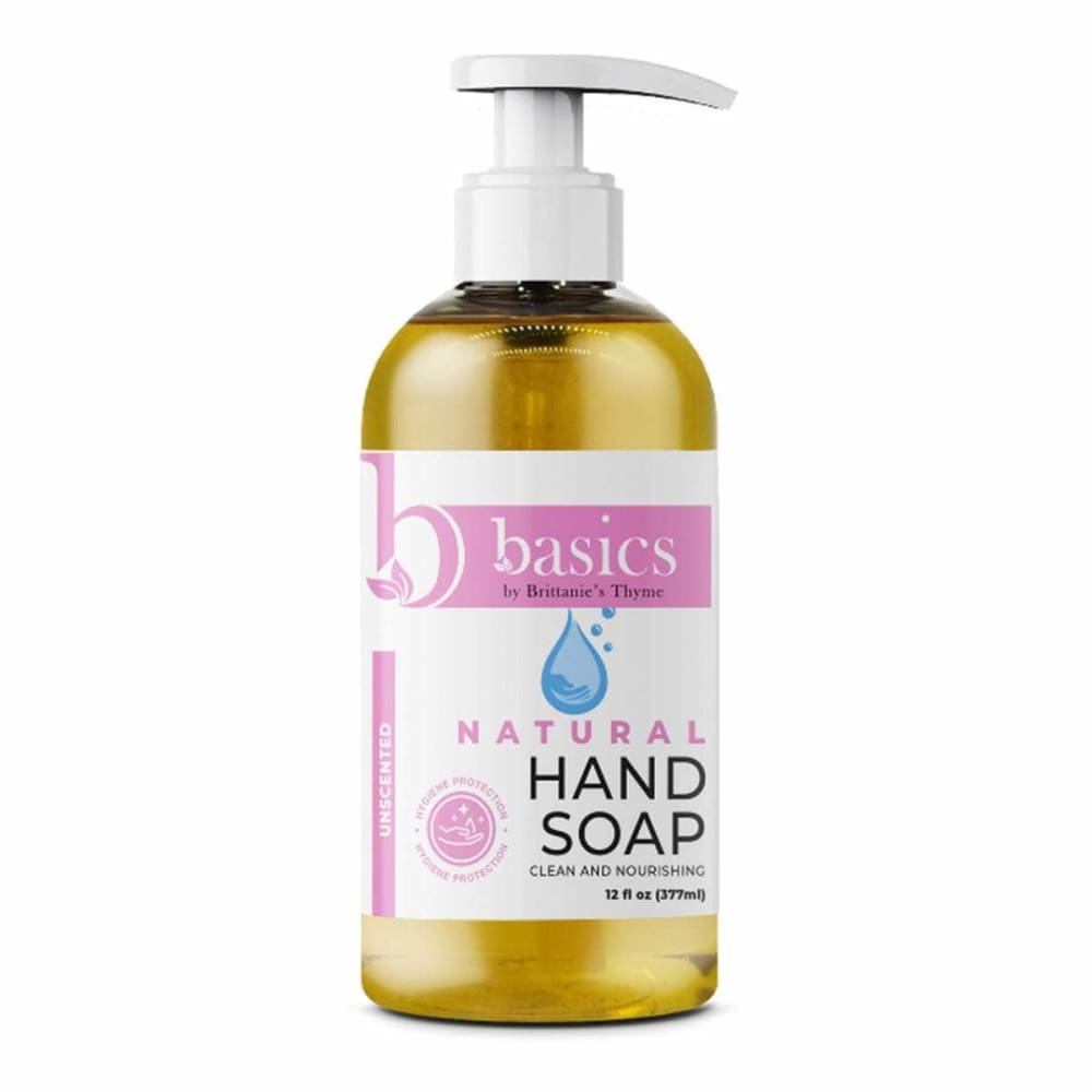 BRITTANIES THYME Beauty & Body Care > Soap and Bath Preparations > Soap Liquid BRITTANIES THYME Unscented Natural Hand Soap, 12 oz