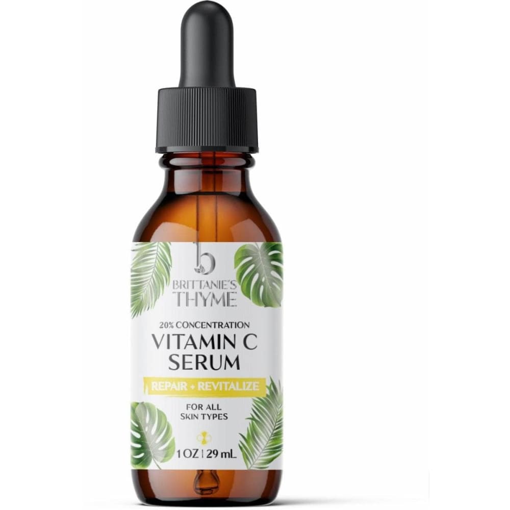 BRITTANIES THYME Beauty & Body Care > Skin Care > Facial Mists & Toners & Astringents BRITTANIES THYME Vitamin C Serum, 1 oz