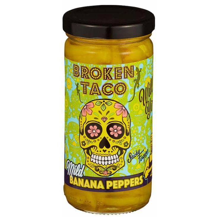 BROKEN TACO Grocery > Pantry > Food BROKEN TACO: Mild Banana Peppers, 8 oz
