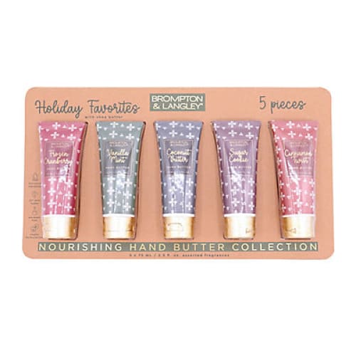 Brompton & Langley 5-Piece Hand Cream Set - Home/Personal Care/Bath & Shower/Hand Cream & Body Lotion/ - Brompton & Langley