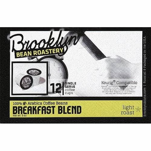 BROOKLYN BEAN ROASTERY: Breakfast Blend Coffee, 12 pc (Case of 2 ...