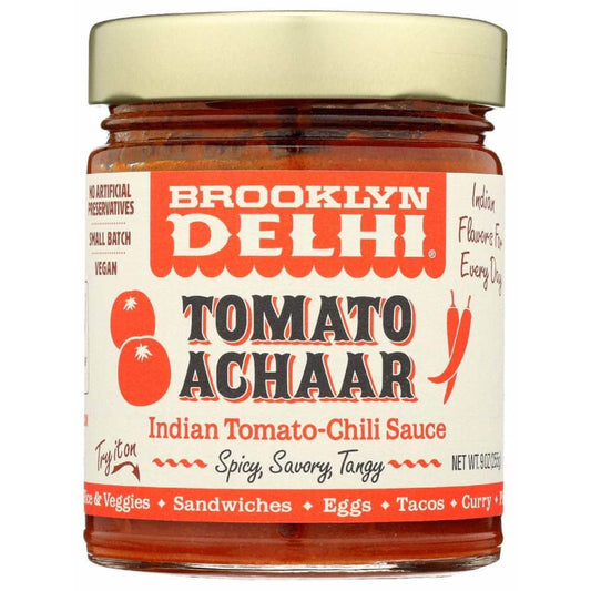 BROOKLYN DELHI Grocery > Pantry > Condiments BROOKLYN DELHI Tomato Achaar Chili Sauce, 9 oz
