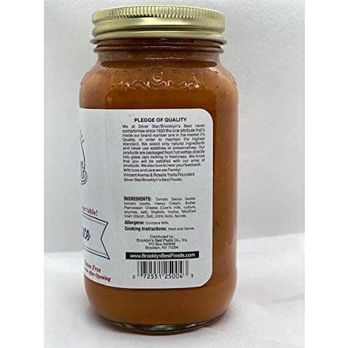 BROOKLYNS BEST Brooklyns Best Sauce Pasta Vodka Panctta, 25 Oz