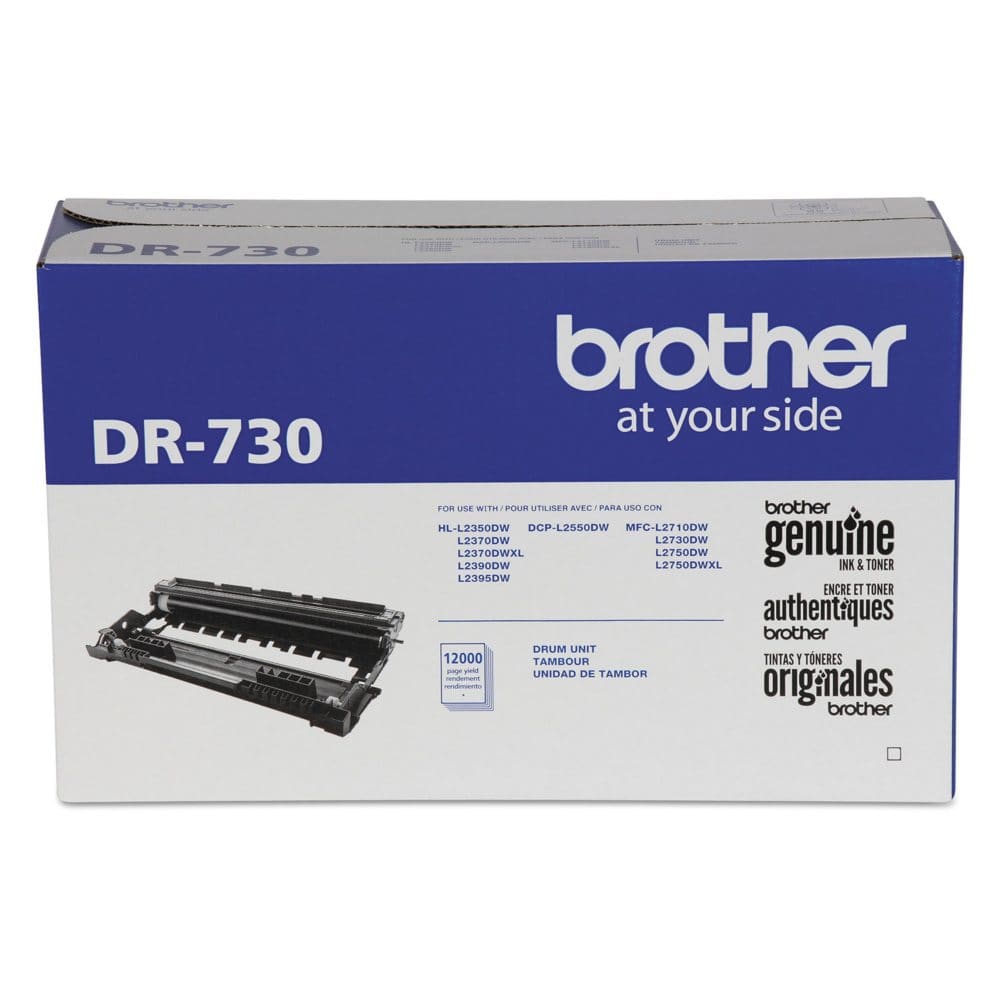 Brother DR730 Drum Unit Black - Laser Printer Supplies - Brother