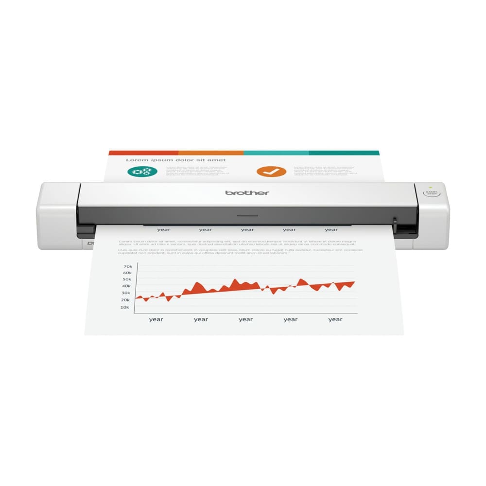 Brother DS-640 Compact Mobile Document Scanner - Brother
