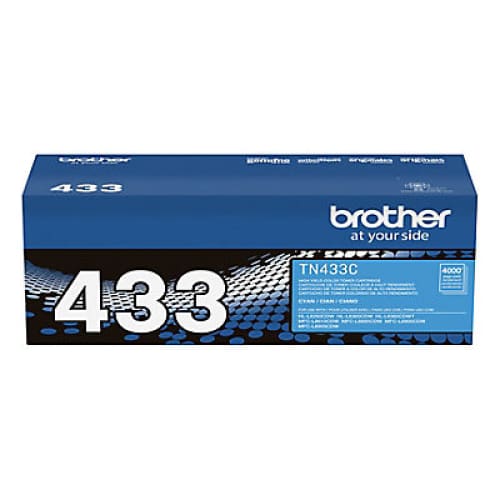 Brother TN433C Cyan High-Yield Toner Cartridge - Home/Office & School Supplies/Printers & Supplies/Printer Ink & Toner/Toner & Drums/ -