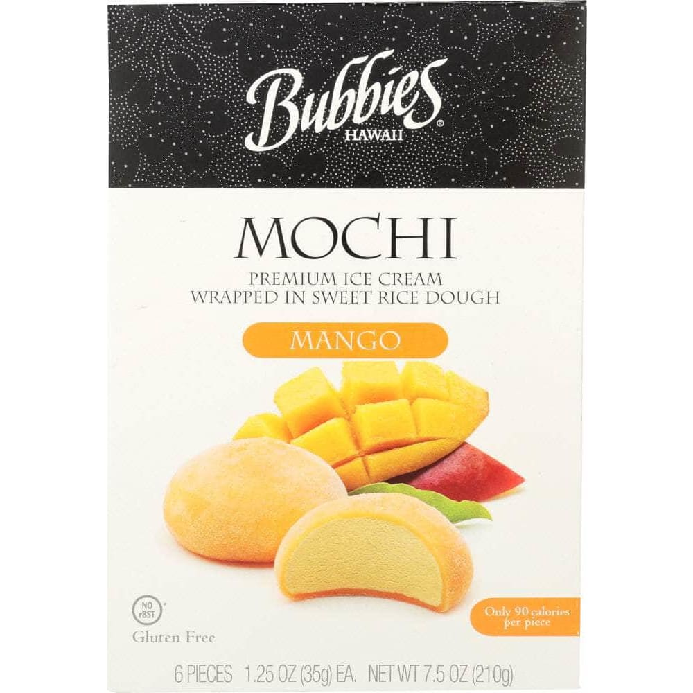 Bubbies Bubbies ICE CREAM MOCHI MANGO (7.5000 OZ)