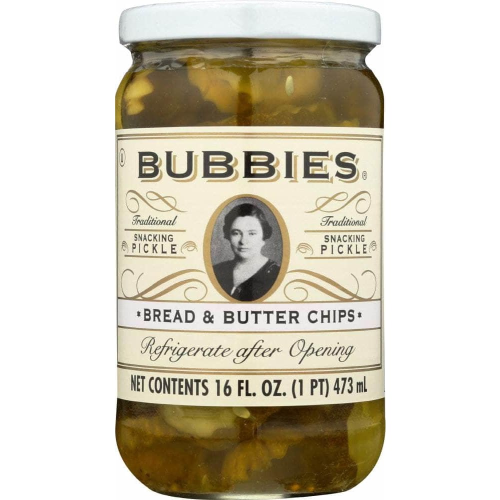 Bubbies Bubbies Pickle Bread and Butter Chips, 16 oz