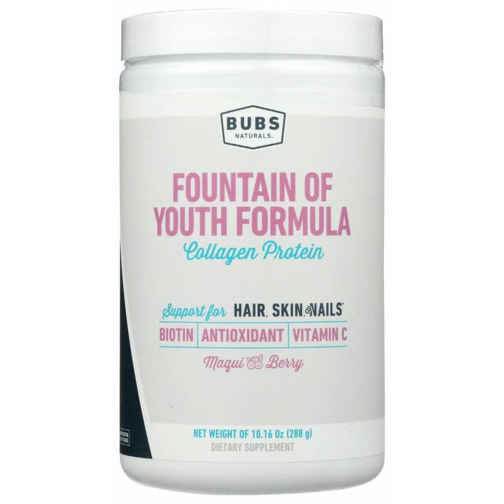 BUBS NATURALS Vitamins & Supplements > Miscellaneous Supplements BUBS NATURALS: Fountain Of Youth Powder, 10.16 oz
