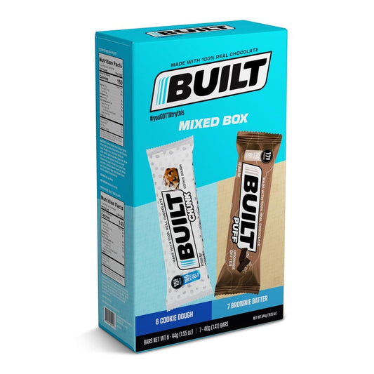 Built Bar Puff & Chunk Protein Bars Variety Pack (13 ct.) - Protein Bars & Diet Snacks - ShelHealth