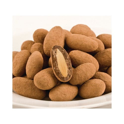 Bulk Foods Inc. Cocoa Dusted Almonds 15lb - Candy/Chocolate Coated - Bulk Foods Inc.
