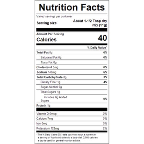 Bulk Foods Inc. Garden Vegetable Soup Starter No MSG Added* 15lb - Baking/Mixes - Bulk Foods Inc.