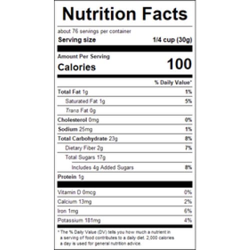 Bulk Foods Inc. Just Fruit™ Snack Mix 5lb (Case of 4) - Snacks/Snack Mixes - Bulk Foods Inc.