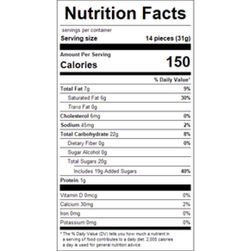 Bulk Foods Inc. Milk Chocolate Caramel Drops 15lb - Candy/Chocolate Coated - Bulk Foods Inc.