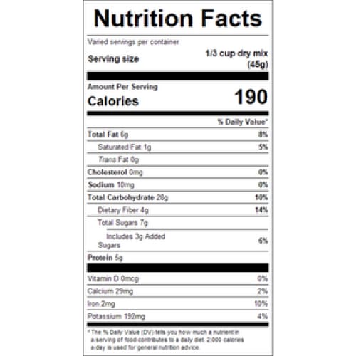 Bulk Foods Inc. Natural Very Berry Antioxidant Muesli 5lb (Case of 3) - Pasta & Grain/Cereal - Bulk Foods Inc.