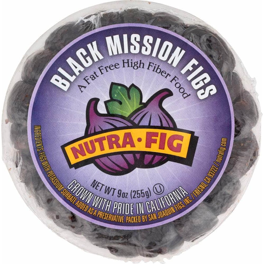 San Joaquin Figs Bulk Fruits Nutra Fig Black Mission Figs, 9 oz