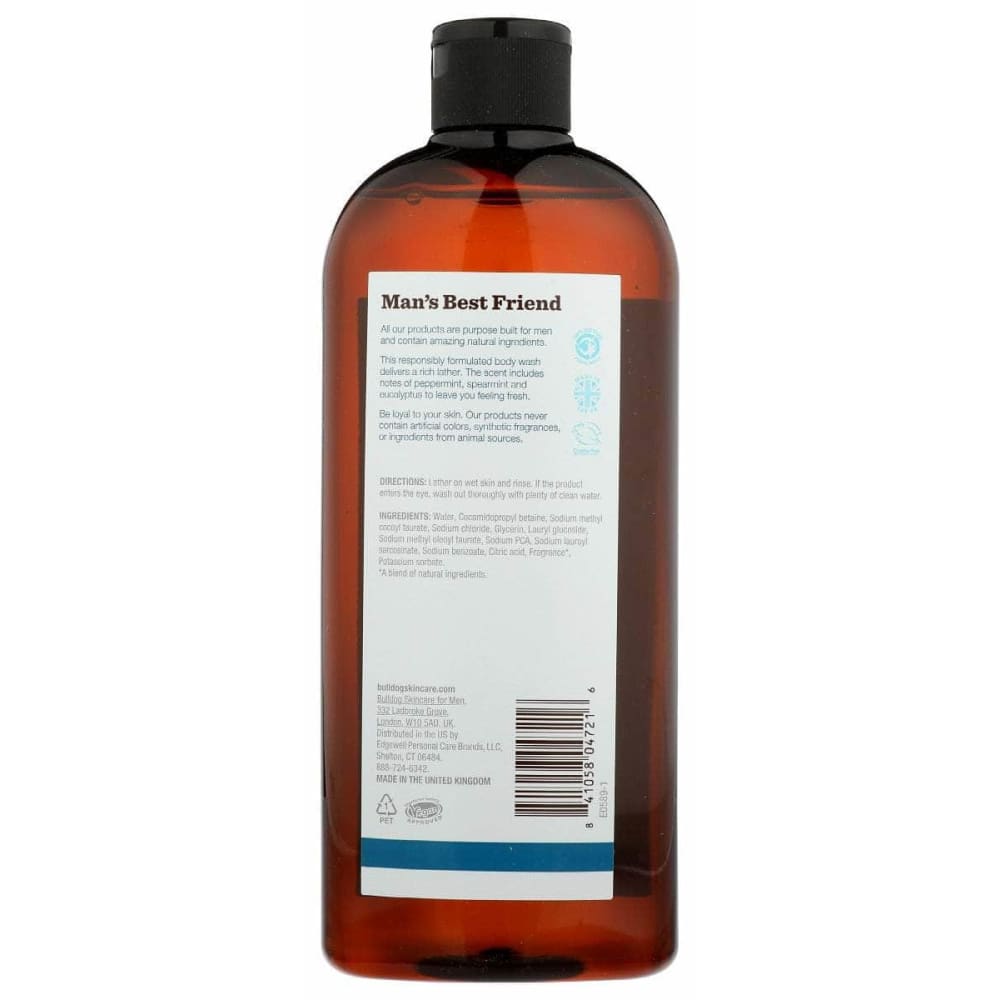 BULLDOG Beauty & Body Care > Soap and Bath Preparations > Body Wash BULLDOG Peppermint Eucalyptus Body Wash, 16.9 fo