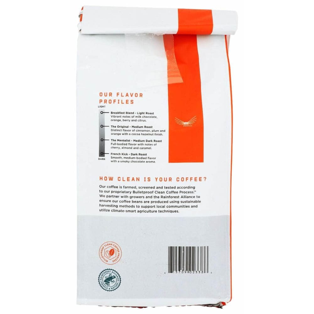 BULLETPROOF Bulletproof Light Roast Ground Coffee, 12 Oz
