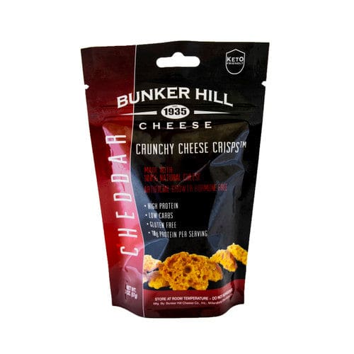 Bunker Hill Crunchy Cheese Crisps Cheddar 2oz (Case of 12) - Snacks/Bulk Snacks - Bunker Hill