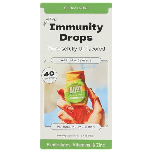 BUOY: Immunity Drop Unflavored 40 do (Pack of 2) - BUOY