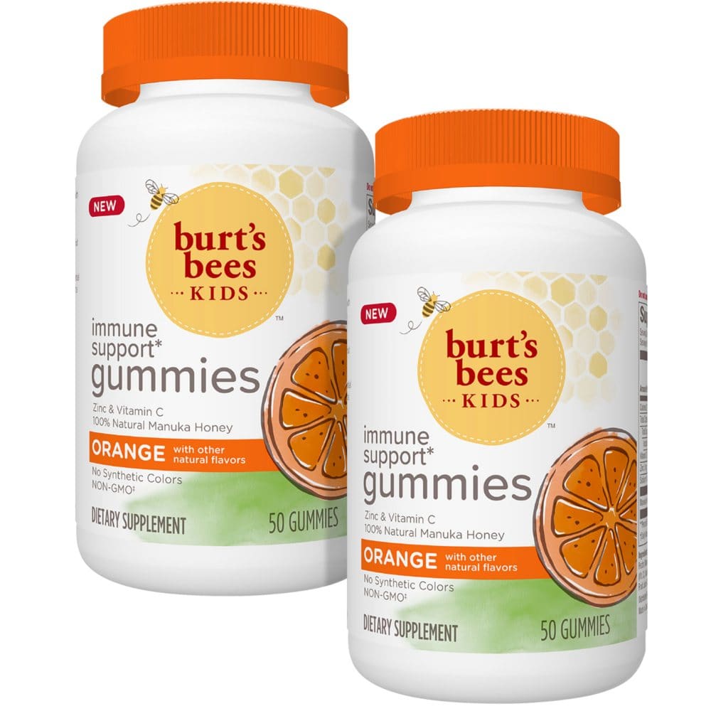 Burt’s Bees Kids Immune Support Gummies (50 ct. 2 pk.) - Children’s Products - Burt’s
