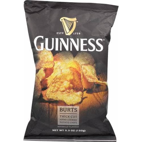 BURTS Grocery > Snacks > Chips > Potato Chips BURTS: Chip Pto Guinness Stout, 5.3 oz