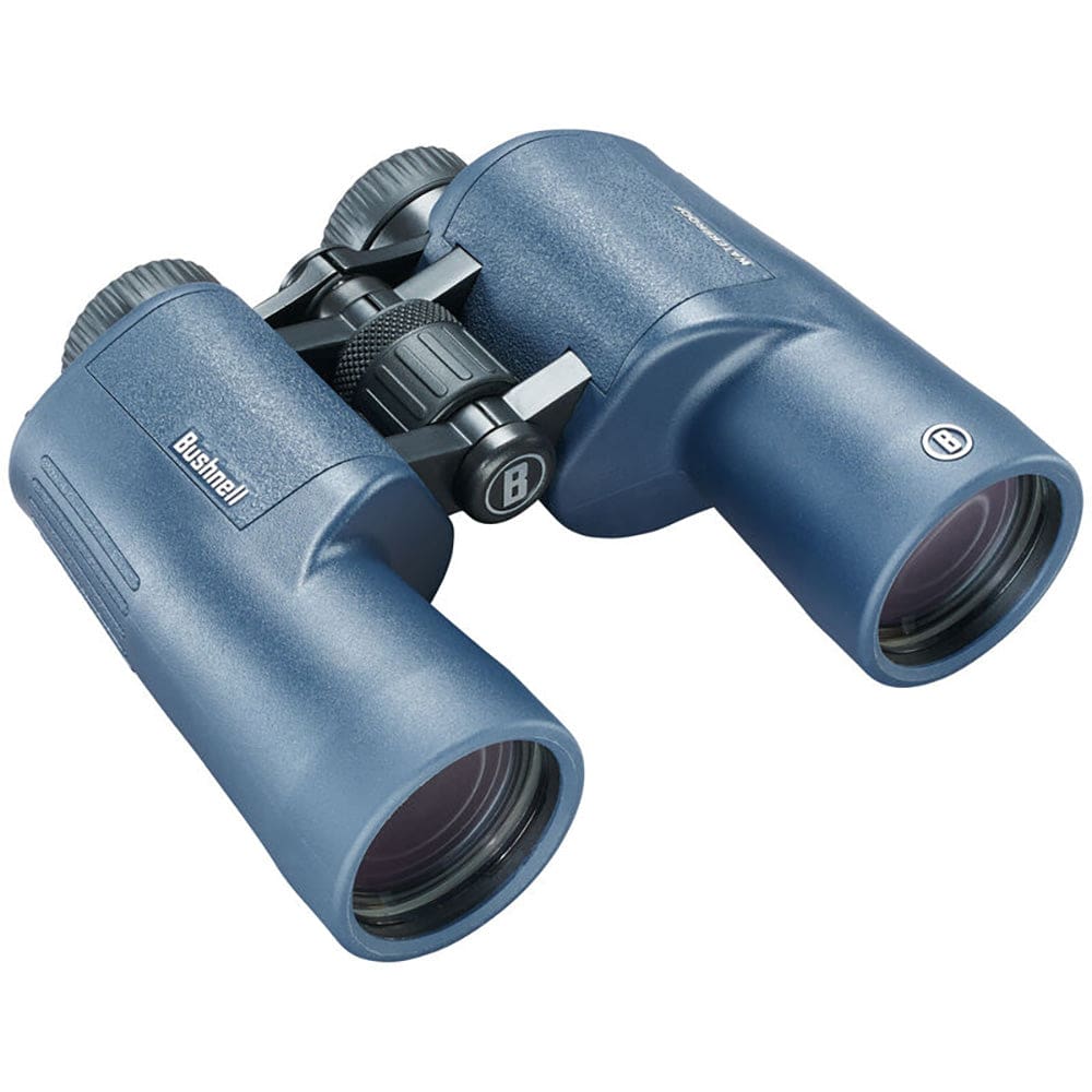 Bushnell 7x50mm H2O Binocular - Dark Blue Porro WP/ FP Twist Up Eyecups - Outdoor | Binoculars - Bushnell