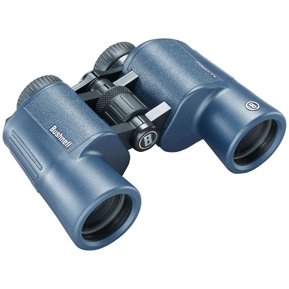 Bushnell 8x42mm H2O Binocular - Dark Blue Porro WP/ FP Twist Up Eyecups - Outdoor | Binoculars - Bushnell