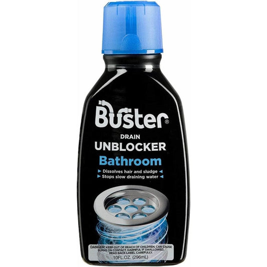 BUSTER Buster Drain Unblocker Bathroom, 10 Oz