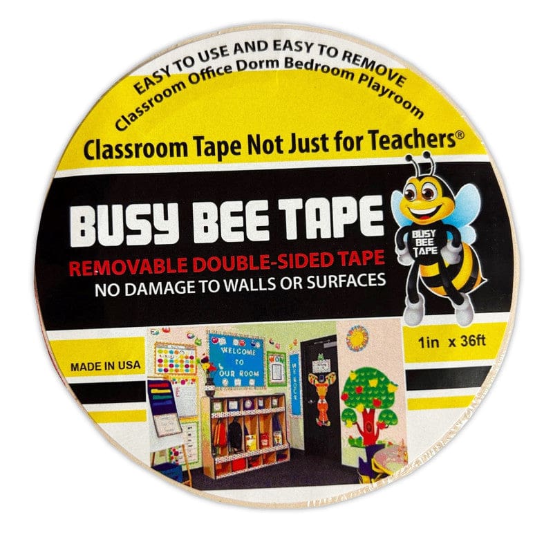 Busy Bee Tape (Pack of 6) - Tape & Tape Dispensers - Magic-mounts