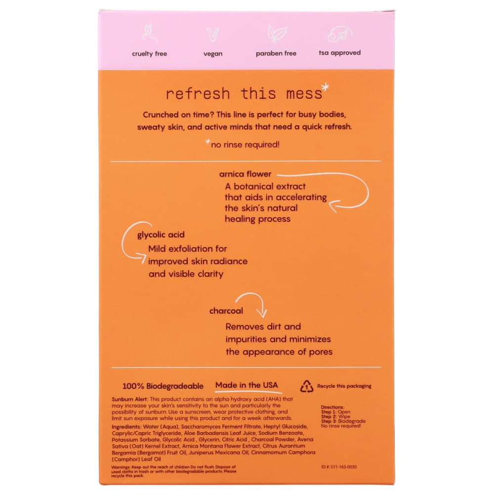 BUSY CO: Wipes Body XL 10 pc - Beauty & Body Care > Skin Care > Facial Cleansers & Exfoliants - BUSY