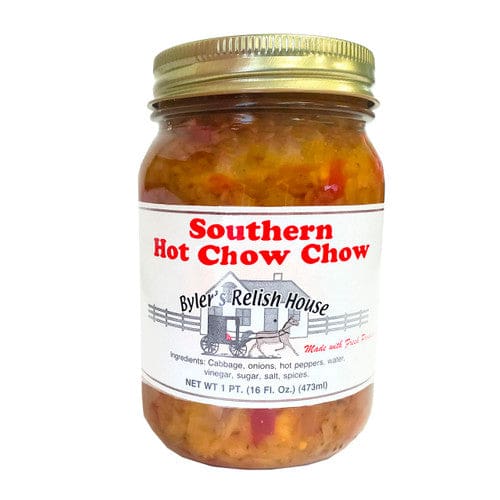 Byler’s Relish House Hot Chow Chow 16oz (Case of 12) - Misc/Misc Bulk Foods - Byler’s Relish House