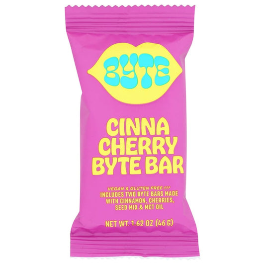 BYTE BARS: Cinna Cherry Bar 1.62 oz (Pack of 6) - Grocery > Nutritional Bars - BYTE BARS